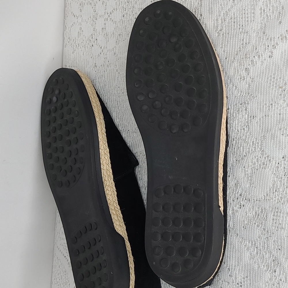 Blondo leather black waterproof low top slip on boat shoes size 9.5 - Picture 7 of 7